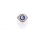 Bague 53 Bague saphir de 5,65cts et diamants 58 Facettes 26870-26640