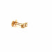 Yellow Gold & Diamond Stud Earrings 58 Facettes