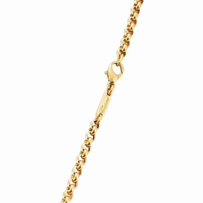 Collier CHOPARD - Collier maille jaseron or 58 Facettes BO/240010