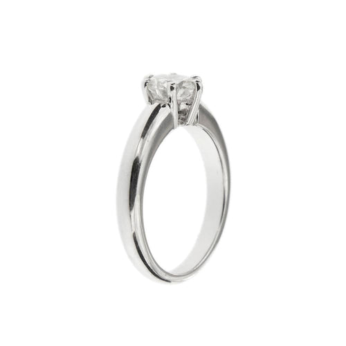 Bague 54 Bague solitaire avec diamant 0,90 ct 58 Facettes 4114