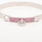 Bracelet HERMES - Bracelet Collier de chien Or blanc et Saphir 58 Facettes