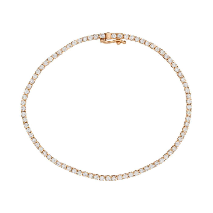 Bracelet Bracelet Ligne Or rose Diamant 58 Facettes 3664489RV