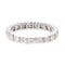 Bague 54 Bague Alliance Or blanc Diamant 58 Facettes 3256629CN