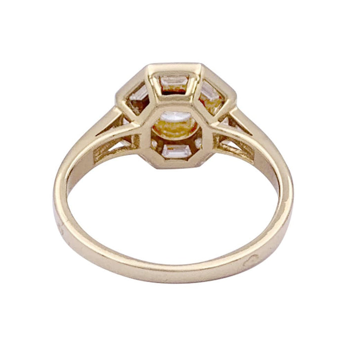 Bague 48 Bague Mellerio or jaune, diamants. 58 Facettes 33761