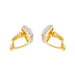 Boucles d'oreilles Boucles d'oreilles Dormeuses Or jaune Saphir 58 Facettes 3689626CN