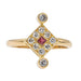 Bague 49 Bague Or jaune Diamant 58 Facettes 2925341RV