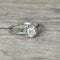 Bague 55 Solitaire or blanc diamant 0.50 carat 58 Facettes 198