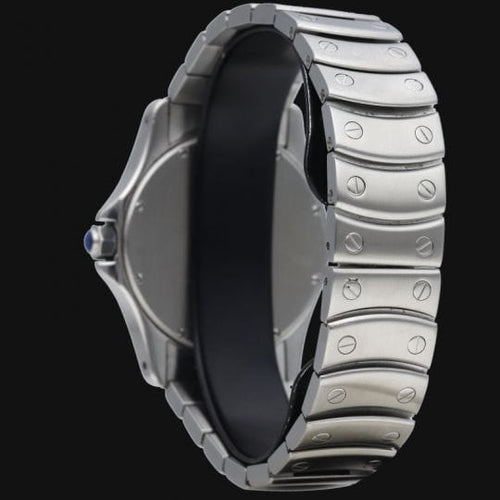 Montre Cartier Montre Santos Ronde 33Mm Automatique 58 Facettes MT41529