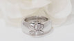 Bague 51 Bague Chaumet double Liens en or blanc et diamants 58 Facettes 32176