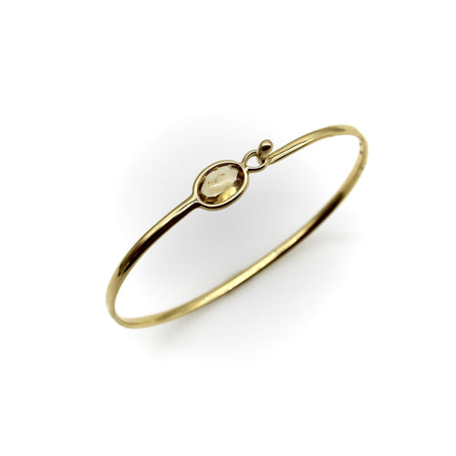 Bracelet Georg Jensen - Bracelet en or jaune et citrine Savannah 58 Facettes A20036