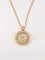 Pendentif CHOPARD - Pendentif HAPPY SPIRIT rond en or jaune et diamants 58 Facettes J84