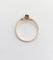 Bague 57 Bague toi et moi antique en or rose 18k perle et pierre bleue 58 Facettes A06504