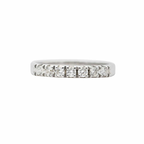 Bague Bague en or blanc et diamant 58 Facettes