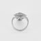 Bague 52.5 Bague aigrette or blanc, saphir et diamants 58 Facettes BA31