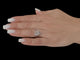 Bague 54 CHOPARD - Bague en or blanc Happy Dreams 58 Facettes