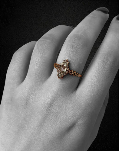 Bague 58 Bague en diamants anglais 58 Facettes