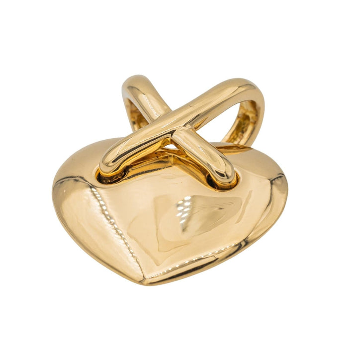 Chaumet Pendentif Coeur Coeur lien Or jaune