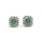 Boucles d'oreilles Boucles d'oreilles - Or, Diamants & Emeraudes 58 Facettes 250177R