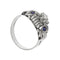 Bague Bague avec saphirs et diamants 58 Facettes 30533