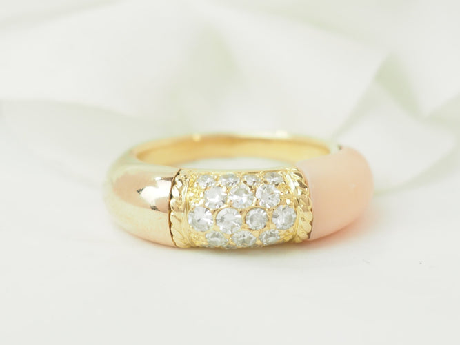 Bague 54 Bague Van Cleef & Arppels en or jaune et diamants 58 Facettes