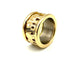 Bague 51 CARTIER. Collection "Pharaon", bague 2 ors 18K 58 Facettes