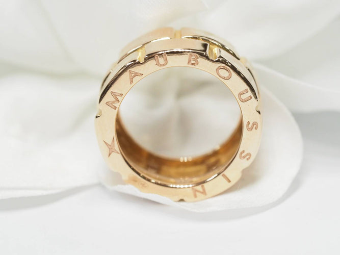 Bague 53 Bague Mauboussin Amour de ma vie en or rose 58 Facettes 29026