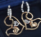 Boucles d'oreilles Boucles d'oreilles Chantecler or diamants 58 Facettes