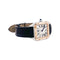 Montre Montre Cartier, "Santos-Dumont", or, acier, cuir. 58 Facettes 35182