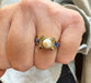 Bague 50 Bague Korloff or jaune perle et diamants 58 Facettes