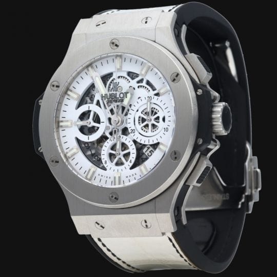 Montre Hublot Montre Aero Bang Garmisch Skeleton Limited Edition Gap2011 58 Facettes MT41066