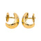 Boucles d'oreilles Boucles d'oreilles Demi créoles Or jaune Diamant, Saphir 58 Facettes 4890759CN