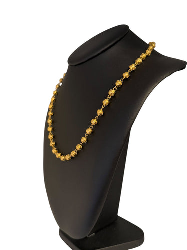 Collier Collier traditionnel portugais or jaune 19 carats 58 Facettes