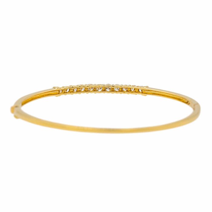 Bracelet Bracelet Jonc Or jaune Diamant 58 Facettes 2844662CN