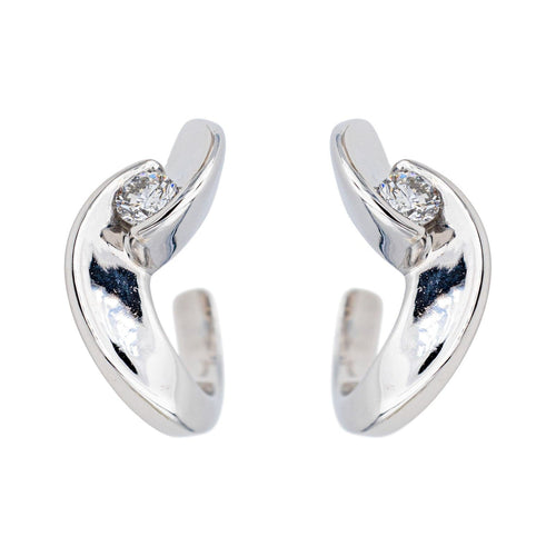 Boucles d'oreilles Boucles d'oreilles Or blanc Diamant 58 Facettes 3837304RV