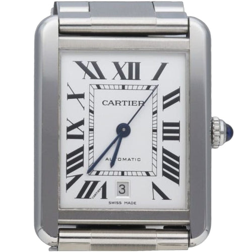 Montre Cartier Montre Tank Solo Xl 58 Facettes MT42338