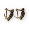 Boucles d'oreilles Boucles d'oreilles or jaune, fleurs grenats 58 Facettes 149059500