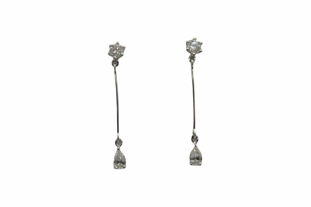 Boucles d'oreilles Boucles d'oreilles or et diamants 0,34 ct 58 Facettes 00019101