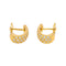 Boucles d'oreilles Or jaune Diamant