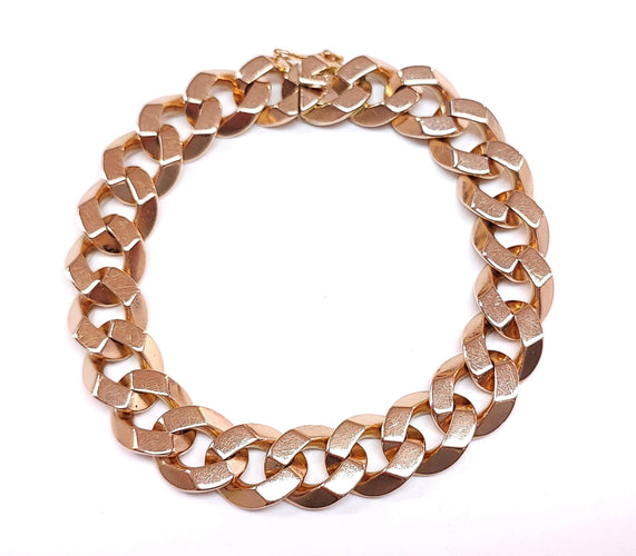 Bracelet Bracelet Gourmette Or rose 58 Facettes Brac.GtteBiz1020