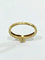Bague 53 Bague Solitaire Or Jaune Diamant 0.30ct 58 Facettes 3022/1