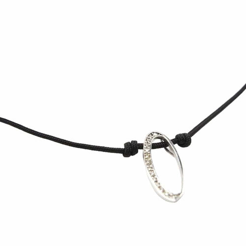 Collier Collier ELIPSE en or et diamants 58 Facettes D363862SO