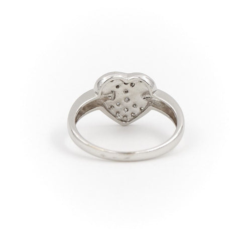 54 Bague Or blanc Diamant 58 Facettes 1641617CN