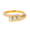 Bague 52 Bague  Trilogie Or jaune Diamant 58 Facettes 4153441CN