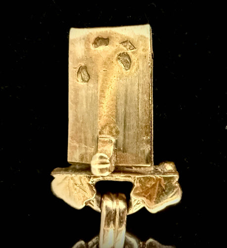 Bracelet Bracelet Art Nouveau or jaune composé de 7 mailles à décor floral 58 Facettes