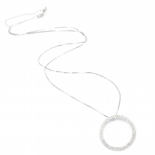 Collier Collier Cercle De Vie en Or et Diamants 58 Facettes D361163SP
