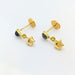 Earrings Etoiles earrings in yellow gold and sapphires 58 Facettes 28991
