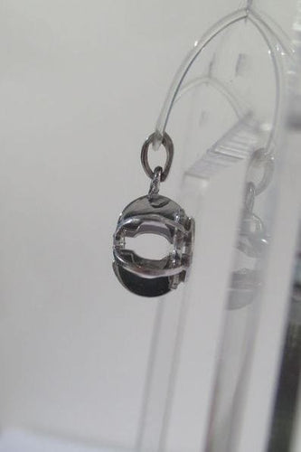 Pendentif Pendentif sphère étoile Art Déco or blanc diamant 58 Facettes