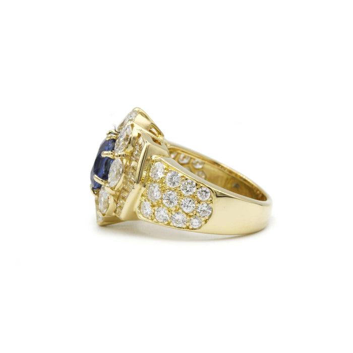 Bague 52 Bague - Or, Diamants & Saphir 58 Facettes 240210R