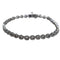 Bracelet Bracelet en or blanc 18k et diamants 58 Facettes P19