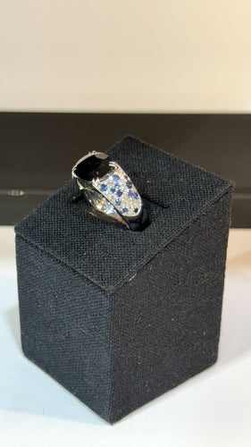 Bague 49 Bague Mauboussin Nuit d’amour , or blanc saphir et diamants 58 Facettes